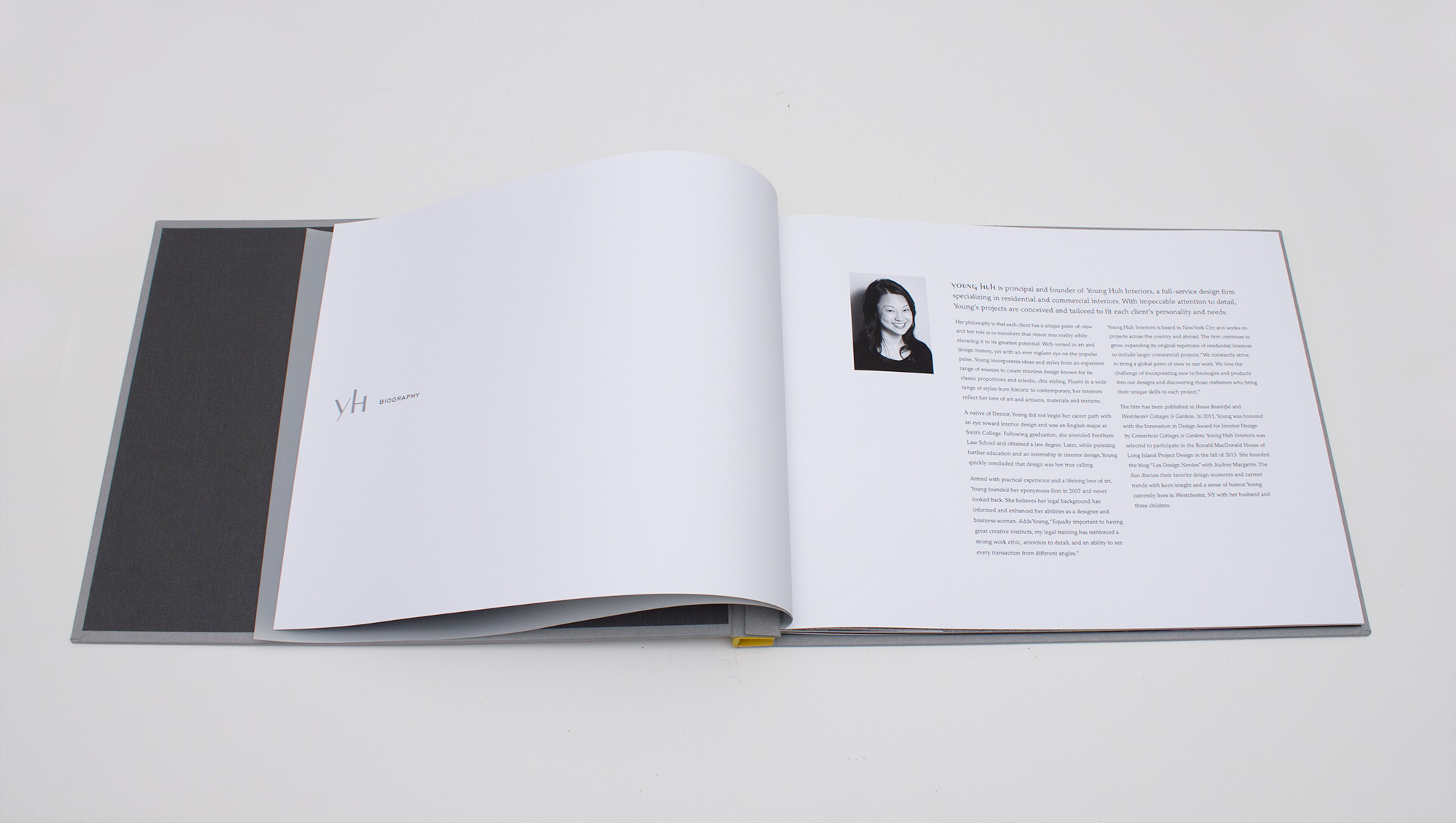 Young Huh Custom Portfolio